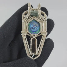 Load and play video in Gallery viewer, Nous - Sterling Silver Wire Wrapped Pendant
