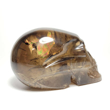 Load image into Gallery viewer, Brazilian Smoky Quartz Skull Carving. 1.19kg - The Crystal Connoisseurs
