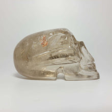 Load image into Gallery viewer, Brazilian Quartz Skull Carving. 1/2kg - The Crystal Connoisseurs
