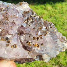 Load image into Gallery viewer, Amethyst w Goethite Geode Fragment
