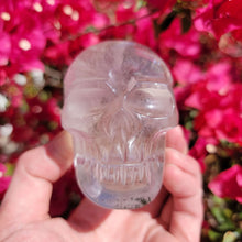 Load image into Gallery viewer, Brazilian Quartz Skull Carving. 419 grams - The Crystal Connoisseurs
