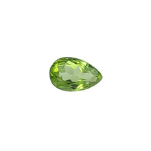 Load image into Gallery viewer, Peridot Facet. Pear. 0.9ct - The Crystal Connoisseurs
