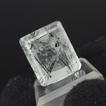 Load image into Gallery viewer, Rutilated Quartz. Facet, Rectangle. 25ct - The Crystal Connoisseurs
