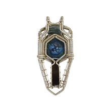 Load image into Gallery viewer, Nous - Sterling Silver Wire Wrapped Pendant - The Crystal Connoisseurs

