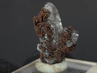 Load and play video in Gallery viewer, Calcite with Dendritic Native Copper from Mexico. 2.97g
