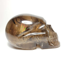 Load image into Gallery viewer, Brazilian Smoky Quartz Skull Carving. 1.19kg - The Crystal Connoisseurs

