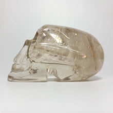 Load image into Gallery viewer, Brazilian Quartz Skull Carving. 1/2kg - The Crystal Connoisseurs
