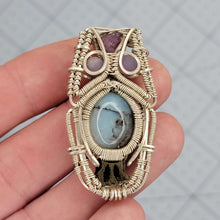 Load image into Gallery viewer, Abound - Sterling Silver Wire Wrapped Pendant - The Crystal Connoisseurs
