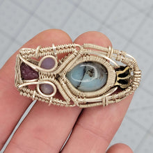 Load image into Gallery viewer, Abound - Sterling Silver Wire Wrapped Pendant - The Crystal Connoisseurs
