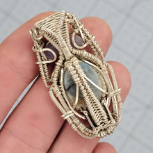 Load image into Gallery viewer, Abound - Sterling Silver Wire Wrapped Pendant - The Crystal Connoisseurs
