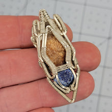 Load image into Gallery viewer, Heliod - Sterling Silver Wire Wrapped Pendant - The Crystal Connoisseurs
