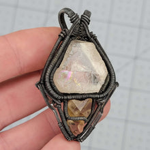 Load image into Gallery viewer, Clarity - Sterling Silver Wire Wrapped Pendant - The Crystal Connoisseurs

