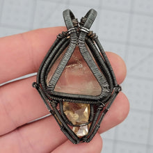 Load image into Gallery viewer, Clarity - Sterling Silver Wire Wrapped Pendant - The Crystal Connoisseurs
