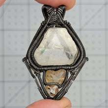 Load image into Gallery viewer, Clarity - Sterling Silver Wire Wrapped Pendant - The Crystal Connoisseurs
