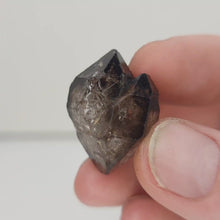 Load and play video in Gallery viewer, Double Terminated Smoky Quartz from Pakistan. 10g.
