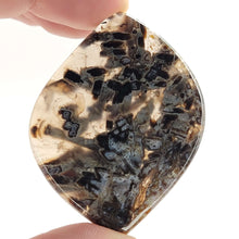 Load image into Gallery viewer, Aragonite in Agate Cabochon - The Crystal Connoisseurs
