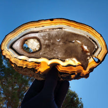Load image into Gallery viewer, Agate slice. - The Crystal Connoisseurs
