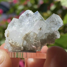 Load image into Gallery viewer, Aquamarine Cluster with Mica - The Crystal Connoisseurs
