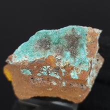 Load image into Gallery viewer, Aurichalcite on Matrix from Mexico. 31g - Locale: Mexico. Weight: 31.62 grams. Dimensions: 1.5 x 1.1in. - The Crystal Connoisseurs
