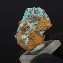 Load image into Gallery viewer, Aurichalcite on Matrix from Mexico. 9g - Locale: Mexico. Weight: 9.07 grams. Dimensions: 1.3 x 0.6in. - The Crystal Connoisseurs
