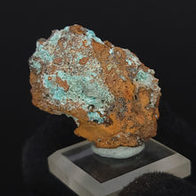 Load image into Gallery viewer, Aurichalcite on Matrix from Mexico. 9g - Locale: Mexico. Weight: 9.07 grams. Dimensions: 1.3 x 0.6in. - The Crystal Connoisseurs
