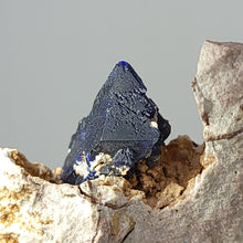 Load image into Gallery viewer, Azurite in Matrix. Morocco. 90g - The Crystal Connoisseurs
