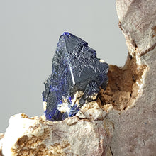 Load image into Gallery viewer, Azurite in Matrix. Morocco. 90g - The Crystal Connoisseurs

