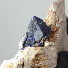 Load image into Gallery viewer, Azurite in Matrix. Morocco. 90g - The Crystal Connoisseurs
