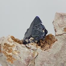 Load image into Gallery viewer, Azurite in Matrix. Morocco. 90g - The Crystal Connoisseurs
