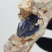 Load image into Gallery viewer, Azurite in Matrix. Morocco. 90g - The Crystal Connoisseurs
