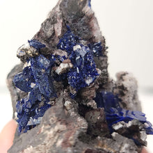 Load image into Gallery viewer, Azurite Crystals on Matrix. Morocco. - The Crystal Connoisseurs
