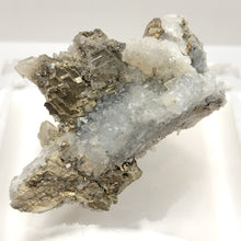 Load image into Gallery viewer, Pyrite &amp; Maracasite after Barite, Pseudomorph. - The Crystal Connoisseurs
