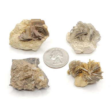 Barite Specimens. x4 - The Crystal Connoisseurs