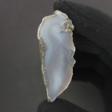 Load image into Gallery viewer, Blue Agate. Sliced and Polished. 57g
