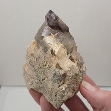 Load image into Gallery viewer, Brandberg Amethyst on Feldspar. - The Crystal Connoisseurs
