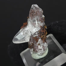 Load image into Gallery viewer, Calcite with Dendritic Native Copper from Mexico. 7.9g - UV Reactive Calcite with Dendritic Native Copper Inclusions. Locale: Zacatecas, Mexico. Weight: 7.92 grams. Dimensions: 30 x 19mm - The Crystal Connoisseurs
