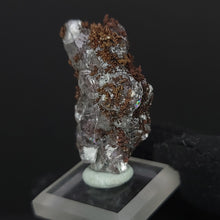 Load image into Gallery viewer, Calcite with Dendritic Native Copper from Mexico. 15g - UV Reactive Calcite with Dendritic Native Copper Inclusions. Locale: Zacatecas, Mexico. Weight: 15.77 grams. Dimensions: 35 x 24mm - The Crystal Connoisseurs
