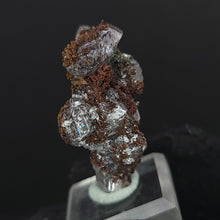 Load image into Gallery viewer, Calcite with Dendritic Native Copper from Mexico. 15g - UV Reactive Calcite with Dendritic Native Copper Inclusions. Locale: Zacatecas, Mexico. Weight: 15.77 grams. Dimensions: 35 x 24mm - The Crystal Connoisseurs
