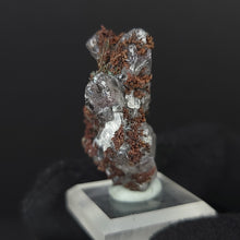 Load image into Gallery viewer, Calcite with Dendritic Native Copper from Mexico. 15g - UV Reactive Calcite with Dendritic Native Copper Inclusions. Locale: Zacatecas, Mexico. Weight: 15.77 grams. Dimensions: 35 x 24mm - The Crystal Connoisseurs
