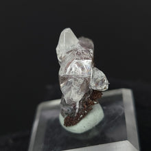 Load image into Gallery viewer, Calcite with Dendritic Native Copper from Mexico. 2.98g - UV Reactive Calcite with Dendritic Native Copper Inclusions. Locale: Zacatecas, Mexico. Weight: 2.98 grams. Dimensions: 21 x 20mm - The Crystal Connoisseurs
