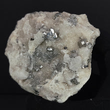 Load image into Gallery viewer, Carrollite in Calcite and Feldspar. - The Crystal Connoisseurs
