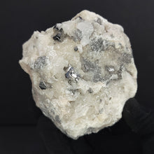 Load image into Gallery viewer, Carrollite in Calcite and Feldspar. - The Crystal Connoisseurs
