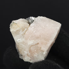 Load image into Gallery viewer, Carrollite in Calcite. - The Crystal Connoisseurs
