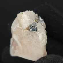 Load image into Gallery viewer, Carrollite in Calcite. - The Crystal Connoisseurs
