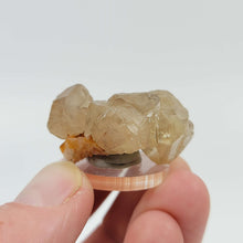 Load image into Gallery viewer, Cerussite Cluster on Stilbite - The Crystal Connoisseurs
