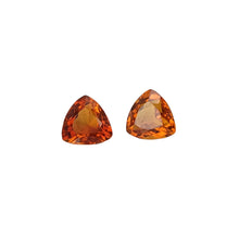 Load image into Gallery viewer, Citrine Facets. Trilliant. 1ct ea - The Crystal Connoisseurs
