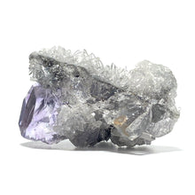 Load image into Gallery viewer, Purple Fluorite and Quartz - The Crystal Connoisseurs
