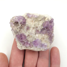 Load image into Gallery viewer, Fluorite on Matrix. 120g. Berbes, Spain - The Crystal Connoisseurs
