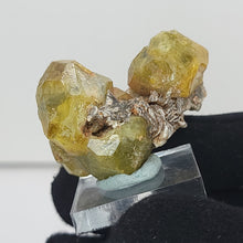 Load image into Gallery viewer, Garnet var. Grandite. (Mali Garnet) - The Crystal Connoisseurs
