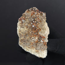 Load image into Gallery viewer, Hessonite Garnet and Smoky Quartz on Matrix. - The Crystal Connoisseurs
